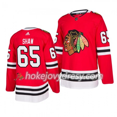 Pánské Hokejový Dres Chicago Blackhawks Andrew Shaw 65 Adidas 2019-2020 Červená Authentic